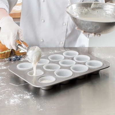 RK Bakeware China Foodservice NSF Mini Crown Cake Pan Square Muffin Cupcake Backform