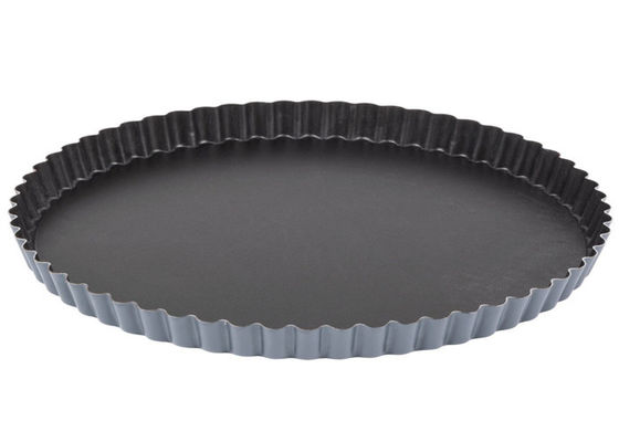 RK Bakeware China-Mackies geriffelt Nonstick Quiche Pan With Removable Bottom