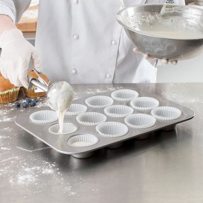 Fach RK Bakeware China-12 geriffelt 1.5mm Muffin, das Pan Glazed Aluminized Steel backt