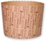 Panettone-natürlicher Pan Mold Disposable Paper Baking-Fall von 15 PCS