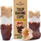 Muffin-Zwischenlagen-Tulip Baking Paper Cup Cupcake-Zwischenlagen 7,7 x 3,5 x 3,3 Zoll