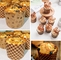 Muffin-Zwischenlagen kleinen Kuchens riesiger Kraftpapier-Kuchen-backende Schale Rk Bakeware