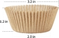 Papierzwischenlage des Muffin-Zwischenlagen-backende Schalen-Form-kleinen Kuchens für automatische Linie Rk Bakeware