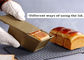 RK Bakeware China Foodservice NSF Glaze Pullman Laibpfanne mit Deckel Aluminium Brot Toast Backform