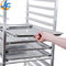 Edelstahl-Backen-Laufkatzen-Handelsgestell RK Bakeware China Aluminiumbackendes Tray Trolley/32 Behälter
