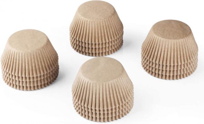 Des Standard-natürliche backende Schalen-Zwischenlagen-Muffin-Zwischenlagen-kleinen Kuchens Rk Bakeware China Papierzwischenlage für automatische Linie