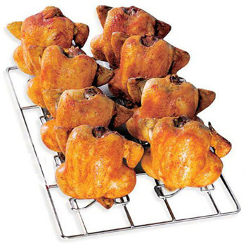 Rk Bakeware Hersteller China-Standard 1/1 GN Edelstahl Chicken Spike Combi Ofen Verwendung