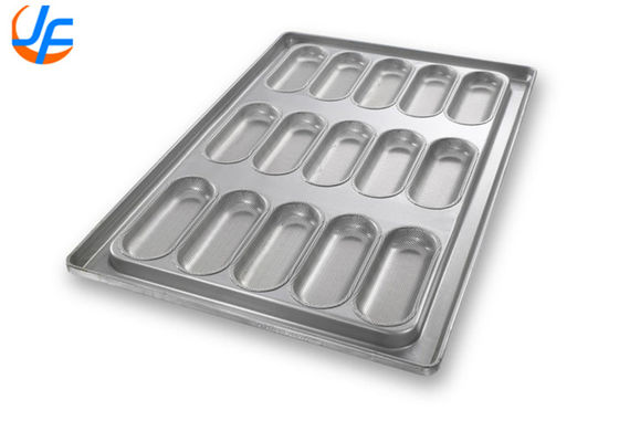 RK Bakeware China Foodservice 49015 Chicago Metallic glasierter aluminisierter Stahl Sub-Sandwichbrötchen-Backblech in voller Größe