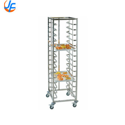 Behälter RK Bakeware China-32 verdoppeln Edelstahl-Backen-Brot-Laufkatzen-Gestell Oven Rack Baking Tray Trolley/304