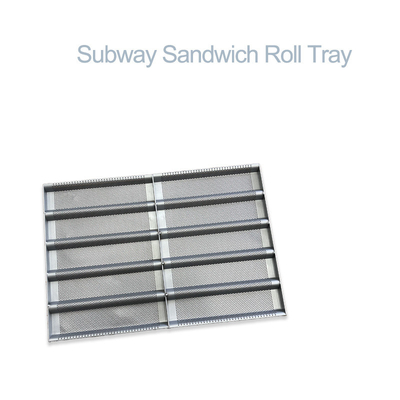 Rk Bakeware China Foodservice Maßgeschneidertes U-Bahn-Sandwich-Tablett aus glasiertem Aluminium