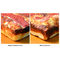 Rk Bakeware Pizzapfannen aus Aluminium im China-Derroit-Stil, harteloxiert, kratzfest