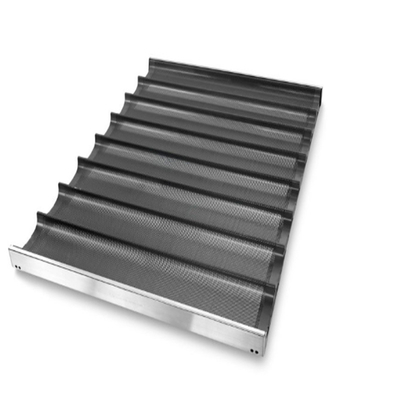 RK Bakeware China Foodservice NSF 800 x 600 Durashield Coating Channel Baguetteblech