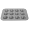 Rk Bakeware China-42754 12 Tassen, glasierter, aluminisierter Stahl, Minikrone, Muffinform/Cruffin-Pfanne/Cruffin-Tablett