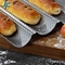 RK Bakeware China Foodservice NSF Baguette-Backblech aus glasiertem Aluminium mit 10 Fächern