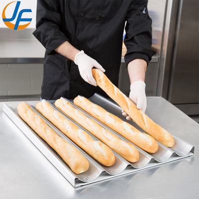 RK Bakeware China Foodservice NSF 600 x 400/18 x 26 Zoll/800 x 600 Backblech für französisches Baguette-Brot mit Antihaftbeschichtung