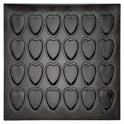 RK Bakeware China Backblech für französisches Baguettebrot aus glasiertem Aluminium in voller Größe, 18 x 26 cm