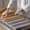 RK Bakeware China Foodservice NSF 5 Brotlaib glasiertes Aluminium-Baguette-Backblech French Bread Pan