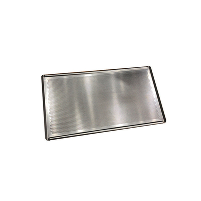 Rk Bakeware China, 3-seitiges, perforiertes Aluminium-Backblech, antihaftbeschichtet, 45,7 und 40,6 cm