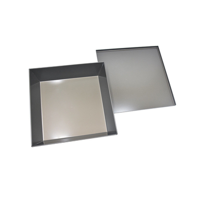 RK Bakeware China Foodservice NSF 25,4 x 20,3 cm harteloxiertes Aluminium Detroit Pizzapfanne rechteckige Pizzapfanne