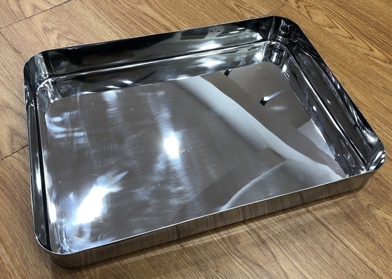 Rk Bakeware China-304/316 Tiefgezogene kleine Edelstahl-Backform und Edelstahl-Küchentablett zum Braten, Backen, Aufbewahren