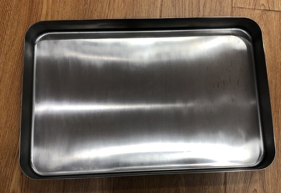 Rk Bakeware China-304/316 Tiefgezogene kleine Edelstahl-Backform und Edelstahl-Küchentablett zum Braten, Backen, Aufbewahren