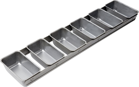 RK Bakeware China Foodservice NSF 904245 Custom Industrial Bakery Brotbackform mit 3 Riemen