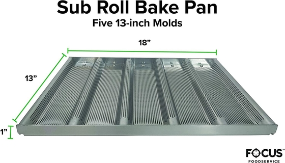 RK Bakeware China Foodservice NSF 49015 Glasur-Aluminium-Sub-Sandwich-Rollpfanne Backblech
