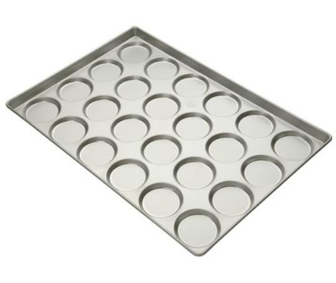 Rk Bakeware China Foodservice 902495 4 Reihen mit 6 Hamburgerbrötchen Muffinform