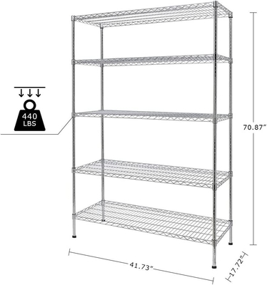Rk Bakeware China Foodservice Commercial Grünes, epoxidbeschichtetes Drahtregal 18 x 48 (4 Regale)