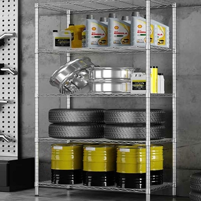 Rk Bakeware China Foodservice Commercial Grünes, epoxidbeschichtetes Drahtregal 18 x 48 (4 Regale)