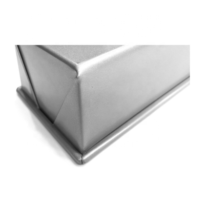 22,9 x 7,6 x 8,9 cm, einzelne Aluminium-Stahl-Backform, Backblech, Toastbox, Brotformen, Brotbacken für Ba