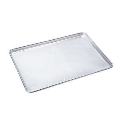 26 x 18 Zoll 1,2 mm perforiertes Metallblech perforiertes flaches Backblech perforiertes Aluminiumblech Blechblech mit Draht im Rand
