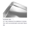 40x60cm Backblech Metall Backblech Drahtrandblech Pfanne Aluminiumbleche Backblech 1mm