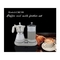 Automatischer 2-in-1-Espresso-Cappucinno-Kocher mit Milchaufschäumer-Geschenkset Elektrische Kaffeemaschine und Milchaufschäumer-Set