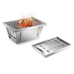 Großhandel Bbq Grill Werkzeuge Faltbarer Bbq Grill Tragbarer Holzkohle Bbq Grill im Freien