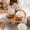 Muffin-Zwischenlagen-Nahrungsmittelgrad des Kraftpapier-riesiger Papierkuchen-backender Schalen-kleinen Kuchens