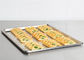 RK Bakeware China Foodservice NSF halbe Größe 16 Gauge Aluminium Backform Perlenrand Edelstahl Brötchenform
