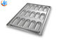 RK Bakeware China Foodservice 49015 Chicago Metallic glasierter aluminisierter Stahl Sub-Sandwichbrötchen-Backblech in voller Größe
