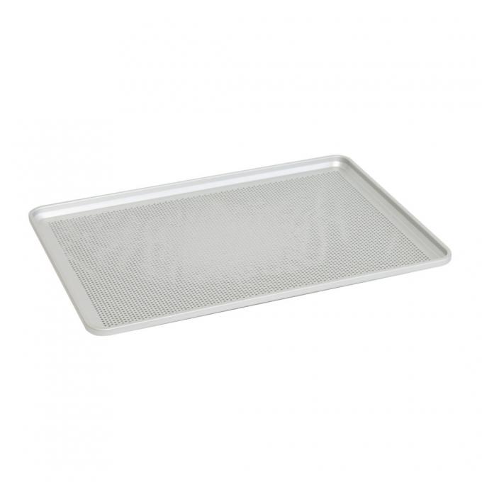 RK Bakeware China Foodservice NSF 25,4 x 35,6 cm Commerce hart eloxiertes Aluminium Detroit Pizzablech für Pizzaketten 4
