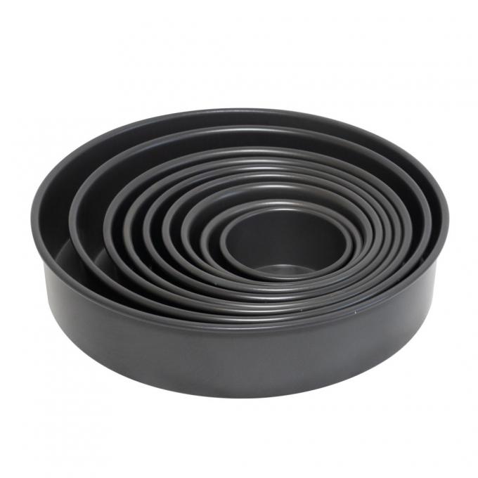 RK Bakeware China Foodservice NSF 25,4 x 35,6 cm Commerce hart eloxiertes Aluminium Detroit Pizzablech für Pizzaketten 3