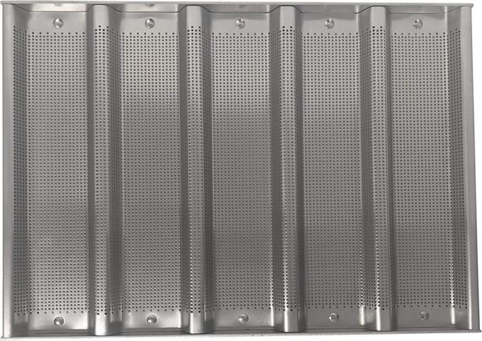 RK Bakeware China Foodservice NSF 49015 Glasur-Aluminium-Sub-Sandwich-Rollpfanne Backblech 2
