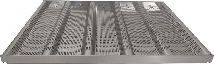 RK Bakeware China Foodservice NSF 49015 Glasur-Aluminium-Sub-Sandwich-Rollpfanne Backblech 3