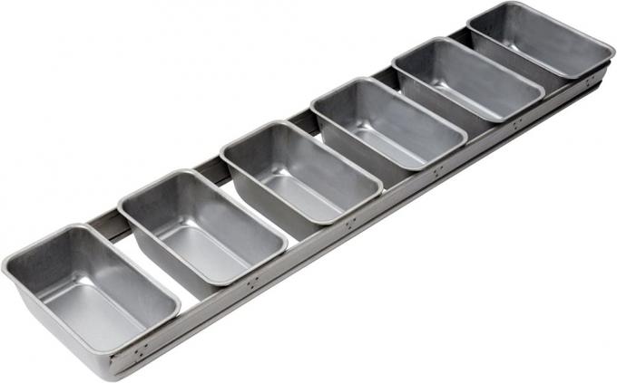 RK Bakeware China Foodservice NSF 49015 Glasur-Aluminium-Sub-Sandwich-Rollpfanne Backblech 7