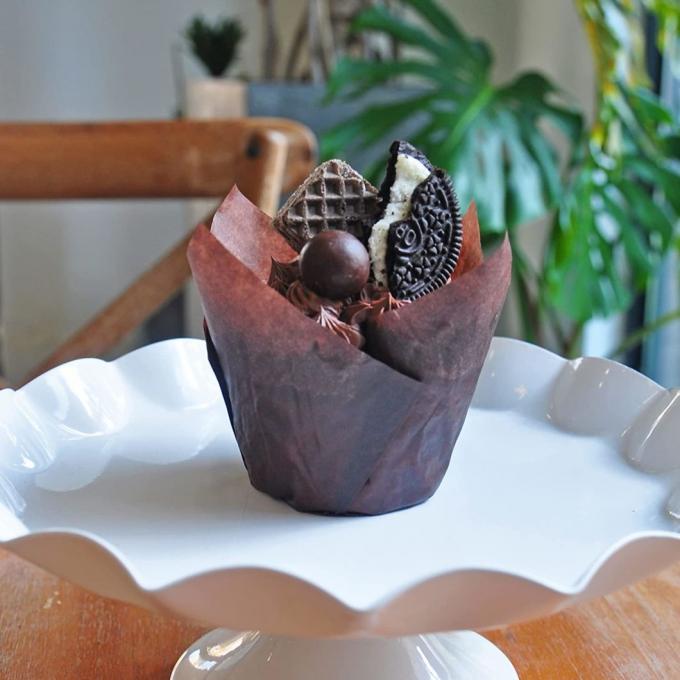 Zwischenlagen-Muffin-Papierzwischenlage Tulip Baking Cup kleinen Kuchens Rk Bakeware China backende